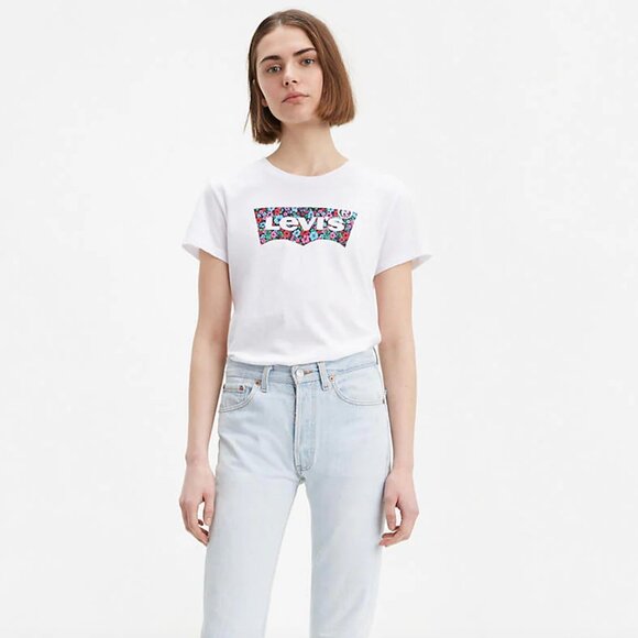 Levi's Floral Logo Tee - Picture 1 of 4